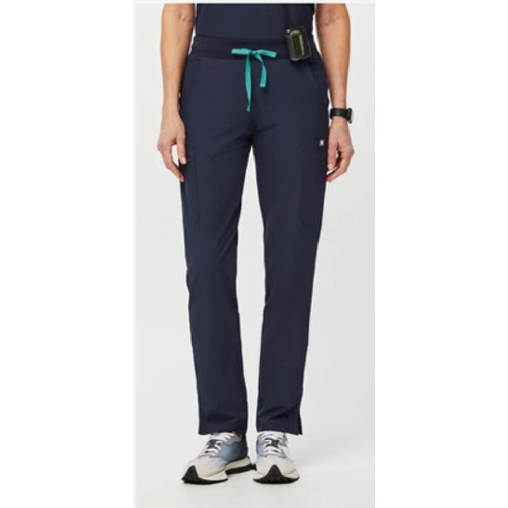 FIGS Yola FREEx Lined Skinny Scrub Pants 2.0 Navy L